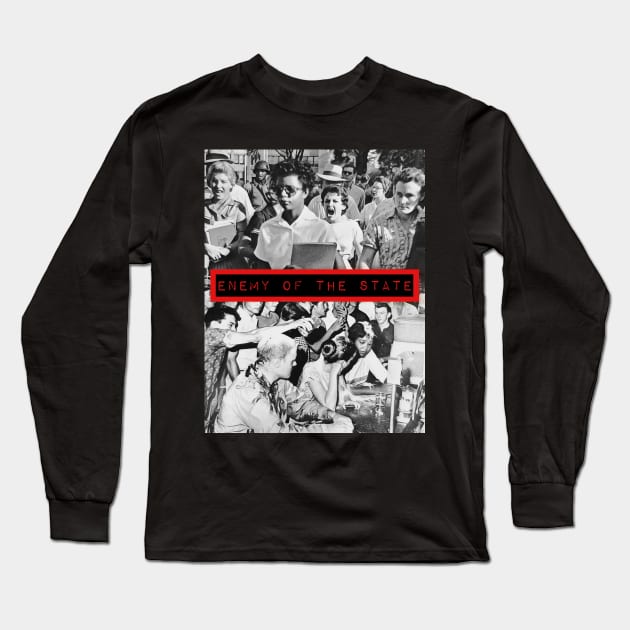 E.O.T.S (Hate) Long Sleeve T-Shirt by BlackOzean